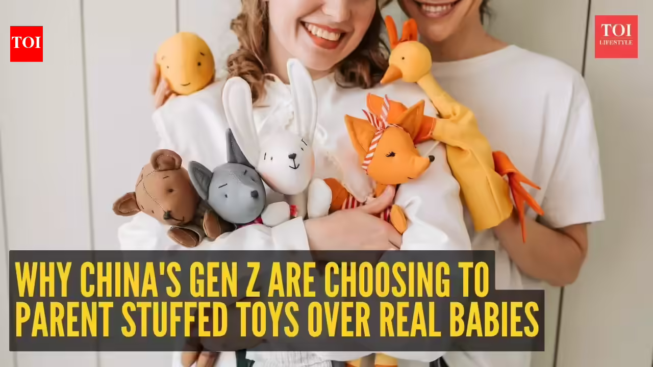 Why China's Gen Z are choosing to parent stuffed toys over real babies |