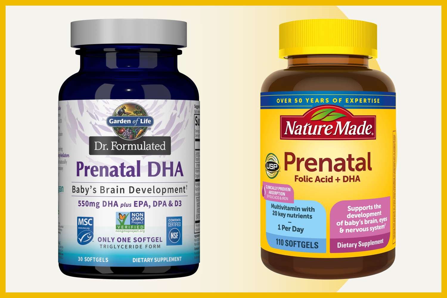 The 6 Best DHA Supplements for Pregnancy, According to a Dietitian