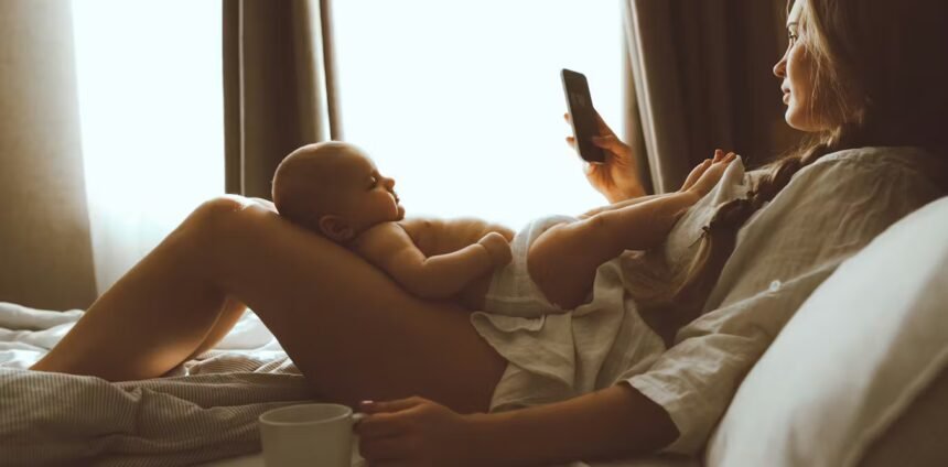 Caregiver smartphone use can affect a baby’s development. New parents should get more guidance