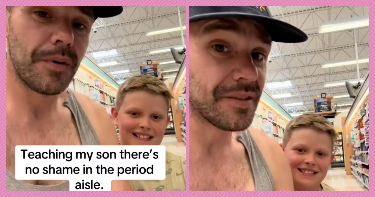 Hey Dads: Go Buy Some Pads & Tampons With Your Son