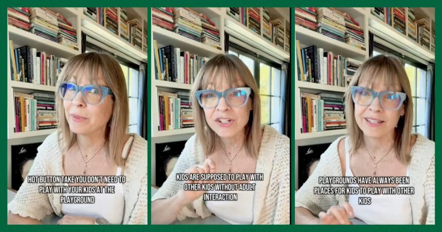 No, Really, You Don't Have To Play With Your Kid At The Playground