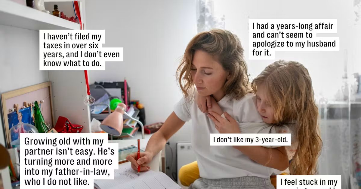 “I’m Not Even Remotely Attracted To My Husband Anymore” & 43 Other Mom Confessions