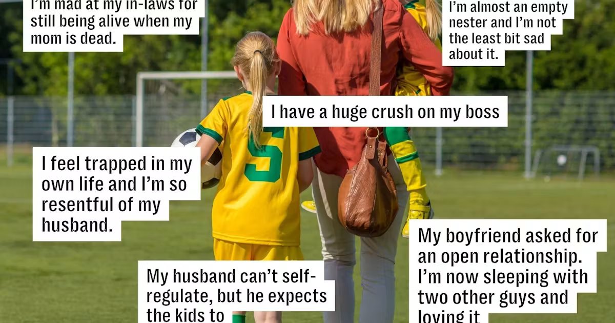 “I Want The Foreplay & Sex I Read About In My Books” & 37 More Mom Confessions