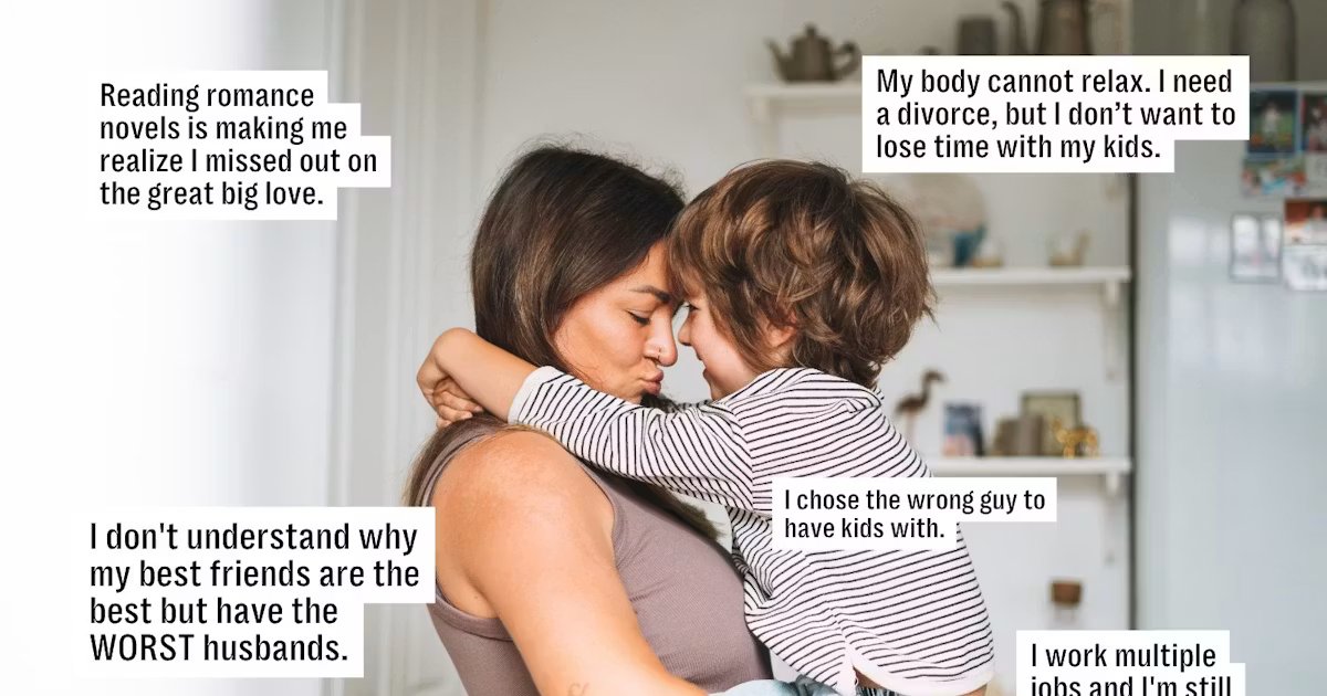 “I Chose The Wrong Guy To Have Kids With” & 45 Other Mom Confessions