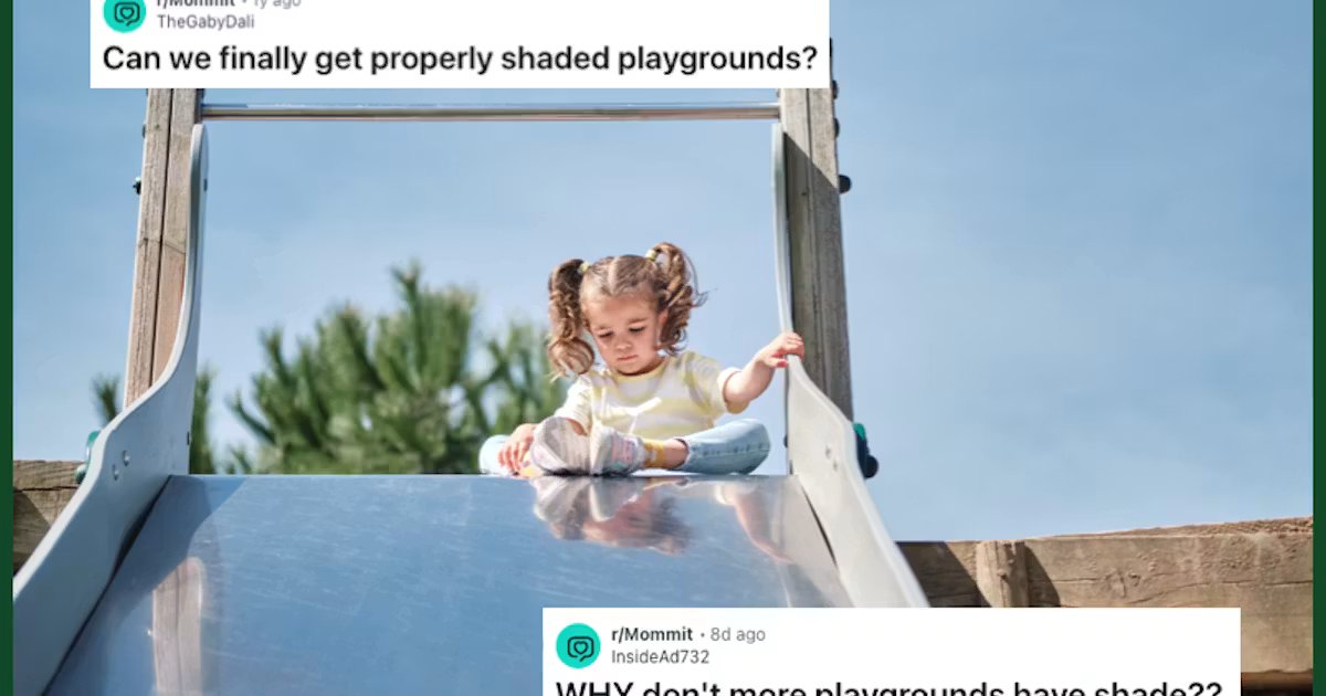 Who TF Is Responsible For Designing New Playgrounds & Why Is It Never A Parent?